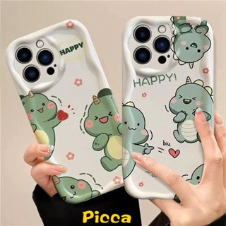 เคสโทรศัพท์มือถือ ลายไดโนเสาร์ เป็ด 3D สําหรับ Oppo A96 A16K A53 A31 A76 A95 A5 A54s A74 A78 A17 A54 A57 A15 A7 A16 A12 F11 A1k A92 A9 Reno 5 5Z 4f 6 7 8Z 8T 6Z A16s A52 A17k เคสขอบโค้ง