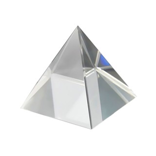 【yunhai】Crystal Pyramid Optical Glass Rainbow Prism Rectangular Polyhedral Pyramid