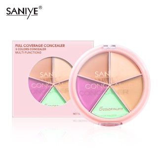 【SANIYE】 ครีมคอนซีลเลอร์แบบพกพา 5 สี เหมาะสำหรับการแต่งหน้าทุกวัน