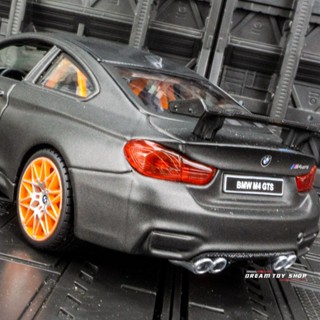 โมเดลรถยนต์จําลอง BMW M4 GTS Sedan ขนาด 1:24 ของเล่นสําหรับเด็ก