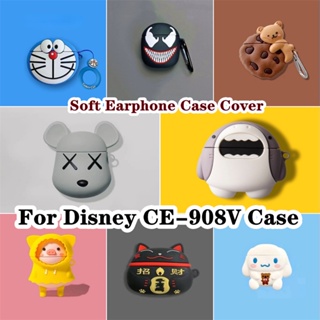 【ของแท้】เคสหูฟัง แบบนิ่ม ลายการ์ตูนดิสนีย์ สําหรับ Disney CE-908V CE-908V