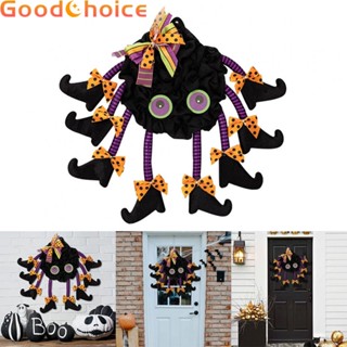 Halloween Garland Door Hanging Hanging Decor Happy Halloween Horror Witch Wreath