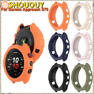 Shououy เคสป้องกันหน้าจอ TPU แบบนิ่ม สําหรับ Approach S70 Smart Watch