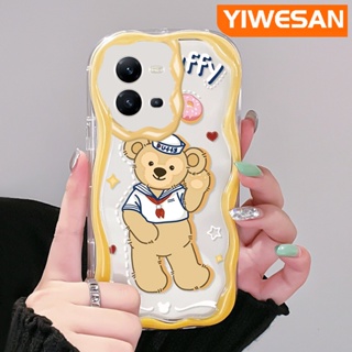 เคสโทรศัพท์มือถือแบบนิ่ม กันกระแทก ลายการ์ตูนหมีดัฟฟี่ สําหรับ VIVO V25 5G V25E X80 Lite V21E Y73 2020