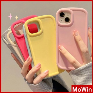 Mowin - เข้ากันได้สำหรับ เคสไอโฟน เคสไอโฟน11 เคส iphone 11 เคสไอโฟน TPU Soft Bubble Simple Case Candy Color Case Protection Camera สีชมพู ฟ้า เหลือง กุหลาบ แดง ขาว ใช้ได้กับ iPhone 13 Pro max 12 11 Pro Max