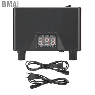 Bmai 3 Hole Tattoo Power Supply Mini LCD Liner Shader Machine Source A++