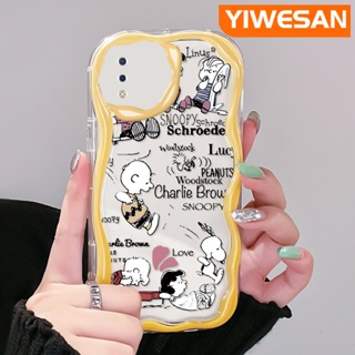 เคสโทรศัพท์มือถือ ซิลิกาใส แบบนิ่ม ลายสนูปปี้ กันกระแทก สําหรับ VIVO Y93 Y93s Y91 Y91i Y95