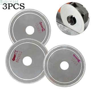 【Big Discounts】3PCS 4inch Diamond Saw Cutting Disc for Stone Arbor Tools Glass Stone Jewelry#BBHOOD