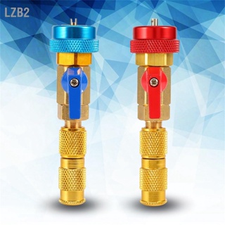 LZB2 เครื่องปรับอากาศ R134A Valve Core Quick Remover Installer เครื่องมือแรงดันสูงต่ำ