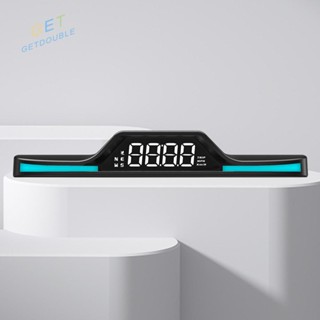 [Getdouble.th] นาฬิกาปลุกดิจิทัล HUD GPS Speedo มีไฟ RGB เพื่อความปลอดภัย