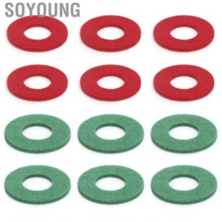 Soyoung Terminal  Corrosion Washer 6‑Red 6‑Green Protector for 6V/12V Car Cable