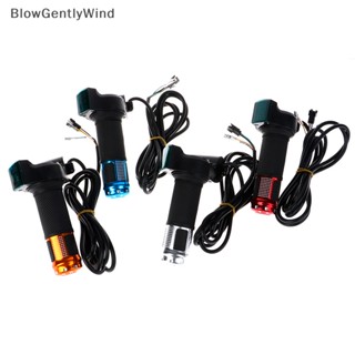 Blowgentlywind คันเร่งจักรยานไฟฟ้า พร้อมหน้าจอ LCD แสดงสถานะแก๊ส BGW