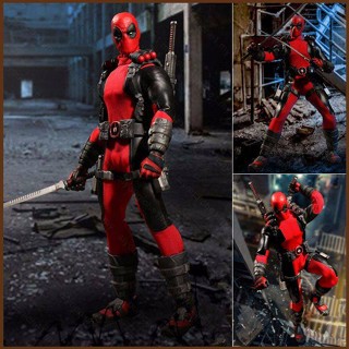 Cool ใหม่ โมเดลฟิกเกอร์ Mezco Marvel X-Men Deadpool ข้อต่อขยับได้ ของเล่นสําหรับเด็ก ตกแต่งบ้าน เก็บสะสม ของขวัญ