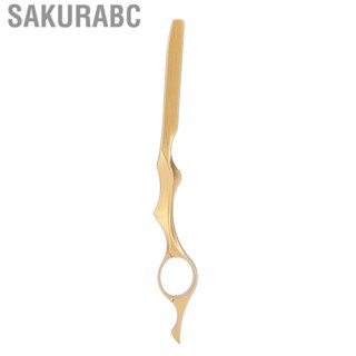 Sakurabc Feather Cutting Razors Professional Alloy Hair Texturizing Thinning For