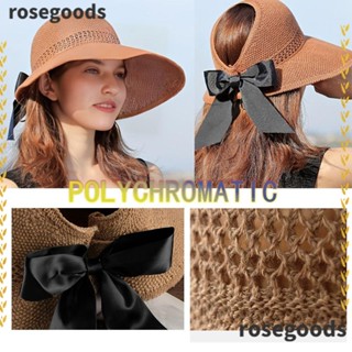 Rosegoods1 หมวกปีกกว้าง ป้องกันรังสียูวี กันแดด แฟชั่นสําหรับผู้หญิง