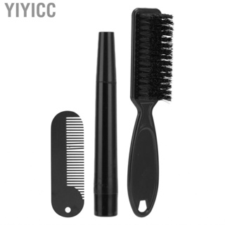 Yiyicc Beard Filler Pen Kit   Sweatproof Clean Handsome Pencil with Comb for Daily Use