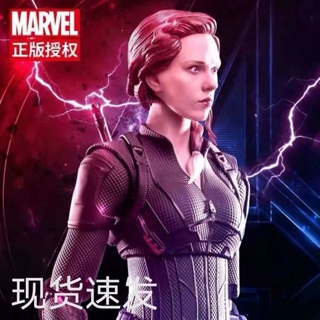 ((พร้อมส่ง) ฟิกเกอร์อนิเมะ Marvel 1/7 Black Widow