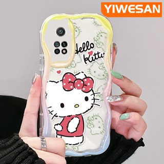 เคสมือถือ แบบนิ่ม แบบใส ลายการ์ตูนคิตตี้ กันกระแทก สําหรับ Xiaomi 10T Pro Poco F3 Poco F4 Redmi K50 K40 Pro K40s