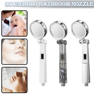 New Shower Head High Turbo Pressure Handheld Temperature Display Water Saving