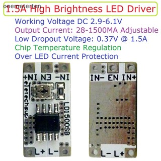 Rten โมดูลไดรเวอร์แปลงกระแสไฟคงที่ DC 3-6V 28-1500mA ปรับความสว่างได้ PWM DC-DC