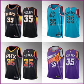 เสื้อกีฬาบาสเก็ตบอล ลาย NP2 2023 NBA Phoenix Suns Durant No.35 พลัสไซซ์ สําหรับผู้ชาย และผู้หญิง PN2
