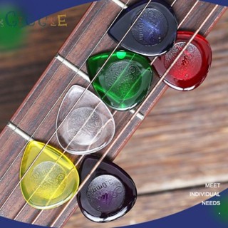 ⭐24H SHIPING ⭐Guitar Picks 6pcs Accessories Acrylic Large Stubbies Big Quick Release