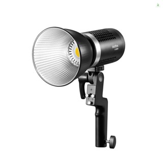 Phonelaptop Godox ไฟถ่ายภาพสตูดิโอ LED ML60Bi 60W สองสี อุณหภูมิ 2800-6500K CRI96 TLCI97 ปรับความสว่างได้ 16 กลุ่ม 32 ช่อง Godox พร้อมด้ามจับ