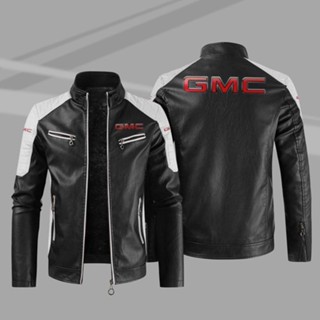 GMC LOGO jacket windbreaker SAVANA SIERRA TERRAIN car driving leather long-sleeved thin section rainproof jacket