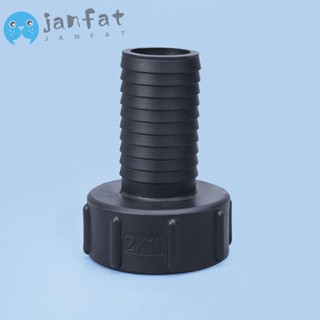 Janfat อะแดปเตอร์ข้อต่อท่อ PVC พลาสติก 1-1/2 นิ้ว x NPT ตัวเมีย หนา สีเทา สําหรับถังเก็บน้ํา