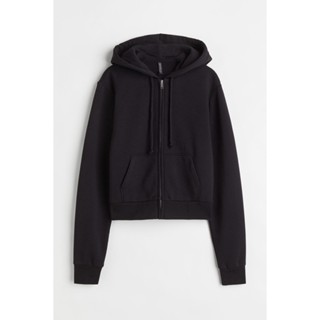 H&amp;M  Woman Cropped zip-through hoodie 1081777_2