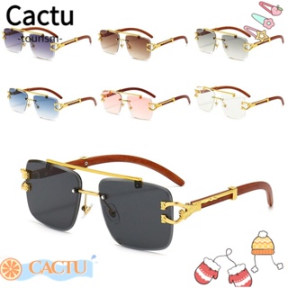 Cactu Cheetah Head แว่นตากันแดด UV400 สําหรับผู้ชาย และผู้หญิง