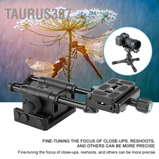 Taurus307 Kingjoy VM-10 ตัวเลื่อนกล้องมาโคร DSLR ปรับรางโฟกัสหัว Adadpter Holder