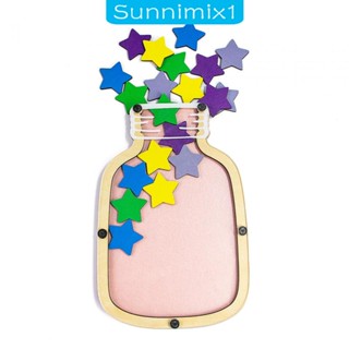 [Sunnimix1] ขวดโหลไม้ ของขวัญ สําหรับฝึกพฤติกรรม