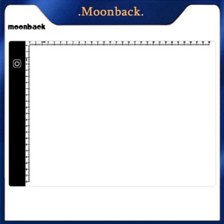 &lt;moonback&gt; บอร์ดวาดภาพดิจิทัล LED ขนาด A4 หรี่แสงได้ ชาร์จ USB