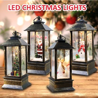 New LED Christmas Lights Night Light Desk Candlestick Lamp For Home Decoration