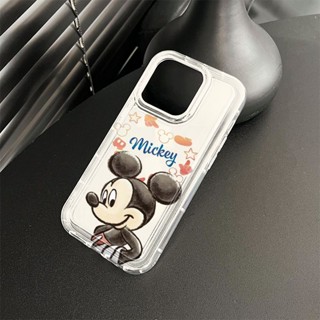 Yiki|เคสโทรศัพท์มือถือ TPU แบบนิ่ม ลายการ์ตูนมิกกี้ เมาส์ สําหรับ OPPO Find X6 Pro X6 X5 Pro X5 Lite X5 X3 Pro X3 F21S F21 Pro F19 F17 Pro F12 F11 Pro F11 F9 Pro