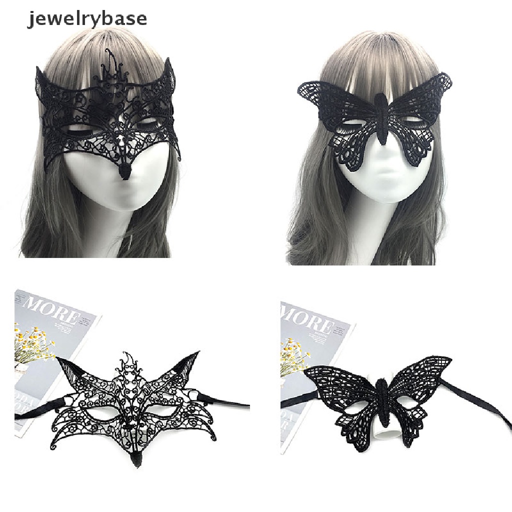 [jewelrybase] หน้ากากคอสเพลย์ ลูกไม้ เซ็กซี่ สําหรับผู้หญิง