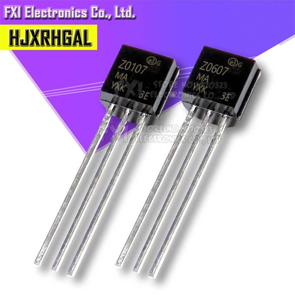 10PCS Z0103MA Z0107MA Z0607MA Z0107NA Z0103 TO92 ทรานซิสเตอร์直插