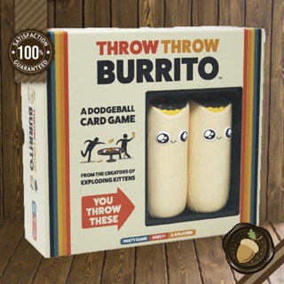 Throw Throw Burrito บอร์ดเกมส์แท้ คู่มือภาษาอังกฤษ