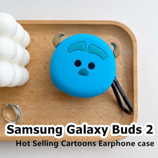 【ขายดี】เคสหูฟัง แบบนิ่ม ลายการ์ตูน สําหรับ Samsung Galaxy Buds 2 2