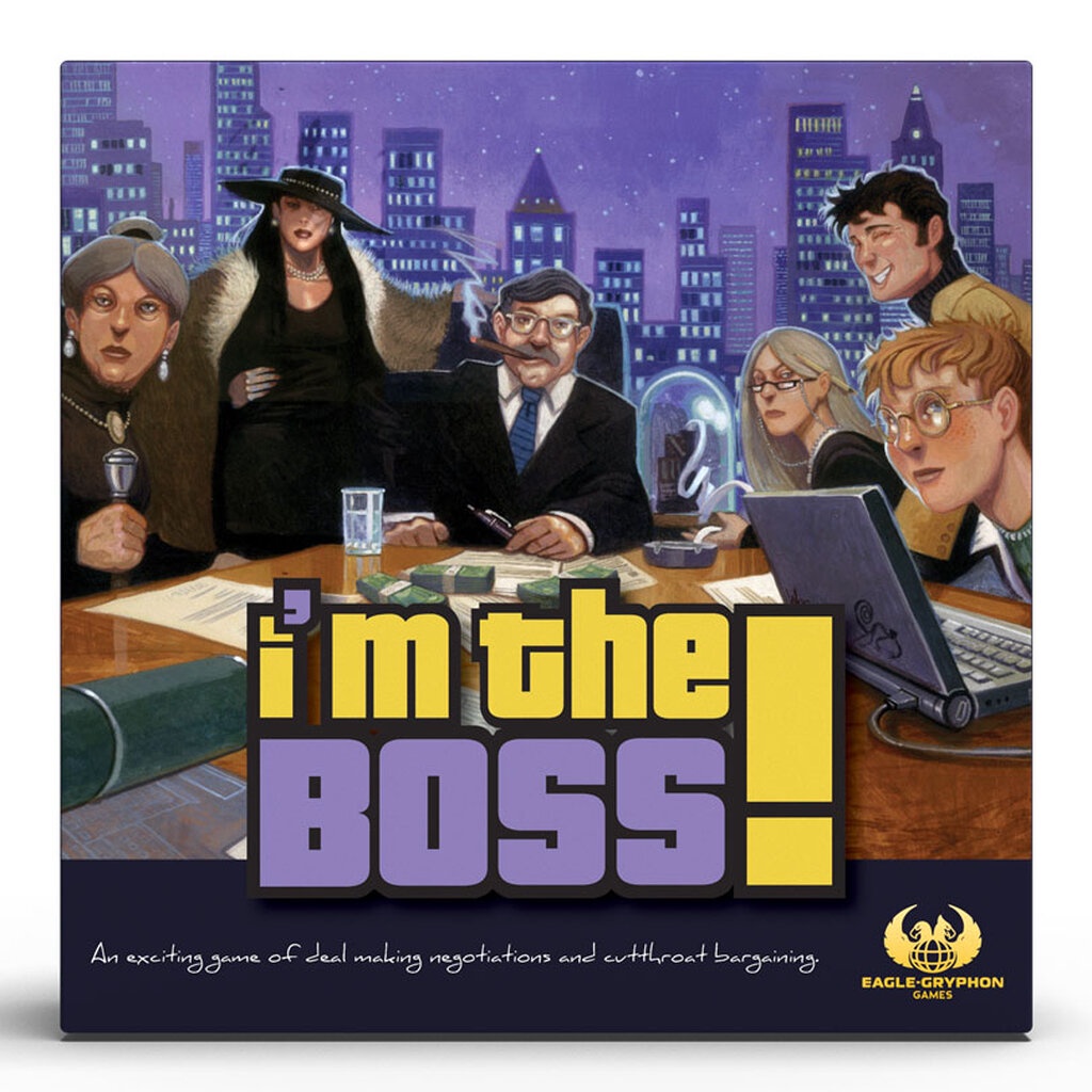 I'm the Boss [EN] บอร์ดเกม คู่มือภาษาอังกฤษ