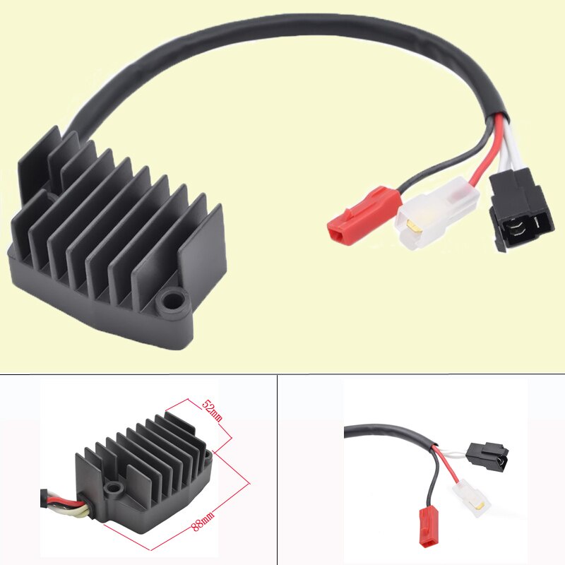 จุดระเบิดรถจักรยานยนต์ 12V ตัวควบคุมแรงดันไฟฟ้าวงจรเรียงกระแสสําหรับ Yamaha VMX1200 VMX 1200 VMAX V-