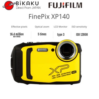 【ส่งตรงจากญี่ปุ่น】Fujifilm กล้องดิจิทัล Finepix Xp140 4K 25M กันน้ํา