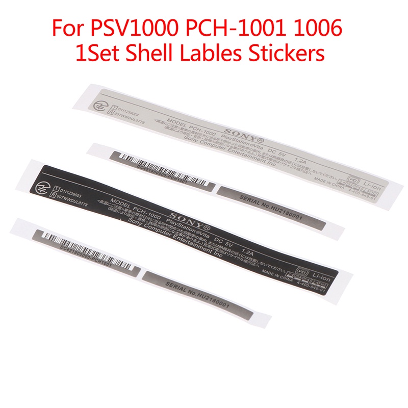 สติกเกอร์ฉลาก คุณภาพสูง แบบเปลี่ยน สําหรับ PS Vita 1000 PSV 1000 PSV1000 1006 PCH-1000 1 ชุด