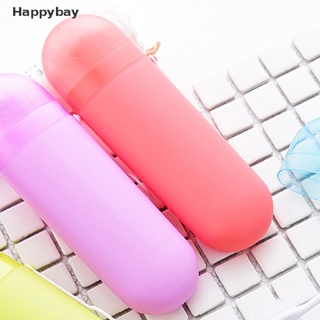 &lt;Happybay&gt; ที่วางแปรงสีฟัน ยาสีฟัน แบบพกพา สําหรับห้องน้ํา กลางแจ้ง ลดราคา