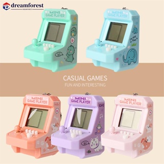 Dreamforest พวงกุญแจเครื่องเล่นเกมไฟฟ้า ขนาดเล็ก 26 เกม F8K4