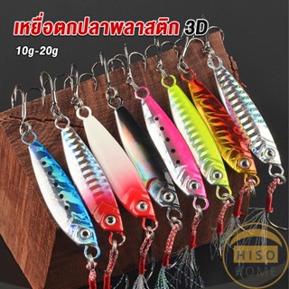 Hiso เหยื่อตกปลาน้ําจืด พลาสติกแข็ง เสมือนจริง artificial bait