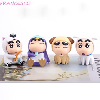 Francesco ฟิกเกอร์ PVC รูปการ์ตูนชินจังน่ารัก สําหรับตกแต่งบ้าน