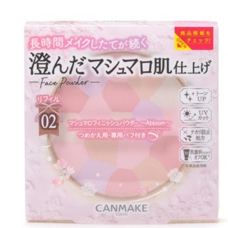 Canmake แคนเมค แป้ง มาชเมลโล่ ฟินิส พาวเดอร์ อะบลูม SPF19 PA++ รีฟิล 4ก. 02 ซากุระ ทูล