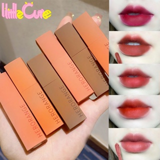 [Beauty] ลิปสติก ลิปกลอส เนื้อแมตต์กํามะหยี่ กันน้ํา ติดทนนาน 6 สี